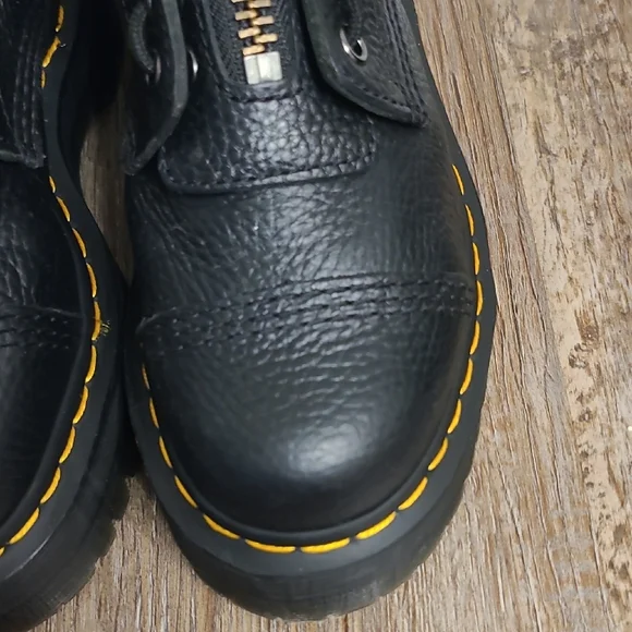 Dr. Martens Sinclair Milled Nappa Jungle Platform Boots - Picture 5 of 8